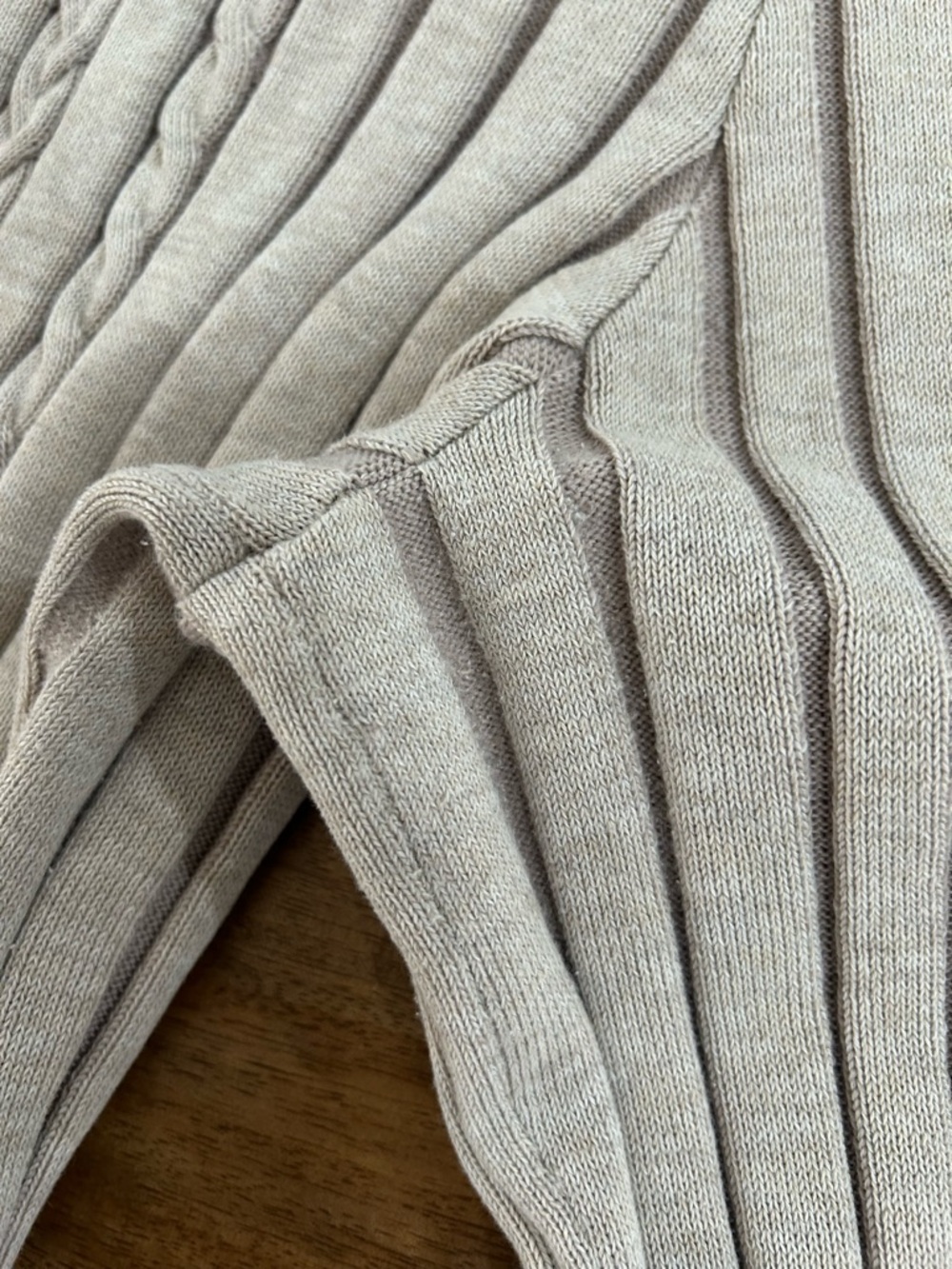 Gymshark Beige Ribbed Knit Pants - Picture 6 of 8